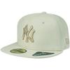 Casquette New Era 59Fifty - DIAMOND New York Yankees - Beige - Homme - Sportswear