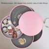 Multi-Layer Desktop Organizer With Lid - Perfect For Jewelry, Makeup & Hair Accessories Storage, Utility Hooks