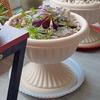 With Drainage Holes Goblet-shaped Ring Resin 23 Cm 1 Pc