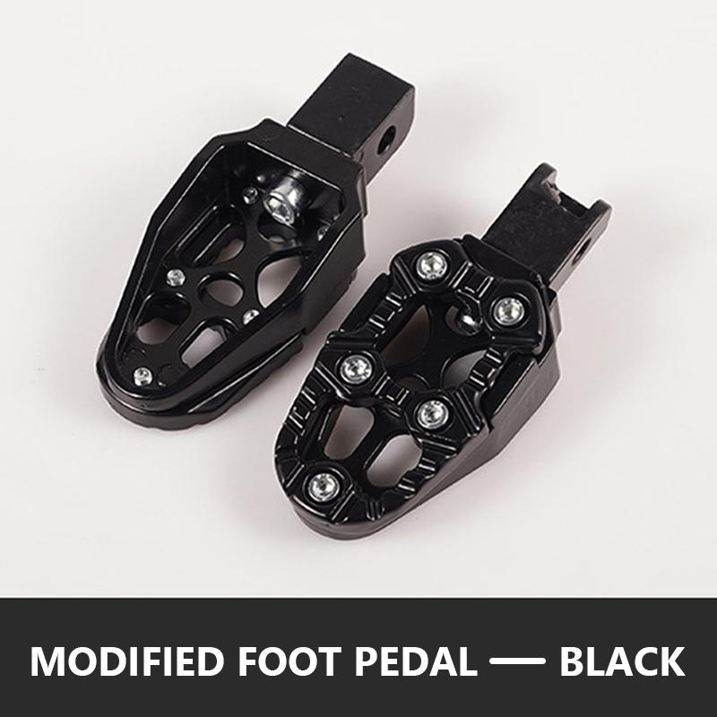 SEAMETAL Motorcycle Foot Rest Pads Autocycles Footrest Pedal Universal for Motorcycles Side Foot Pegs Aluminum Alloy Pedal