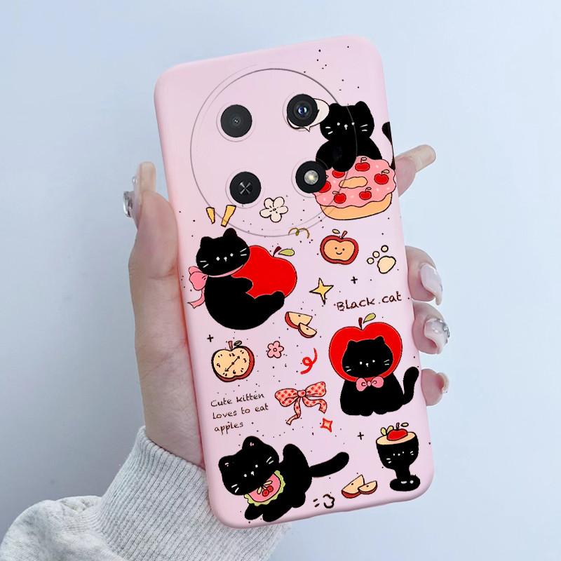 Чехол для Huawei Nova 12i Дизайн 'Девочка с цветами' Мягкий силиконовый чехол для телефона для Huawei Nova12i 12 i 4G CTR-L81 L91 Nova 13i Чехол Capa