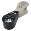 AS ONE Retractable Magnifying Glass with LED Light 10 X White LED LED/UV MG7802-10
