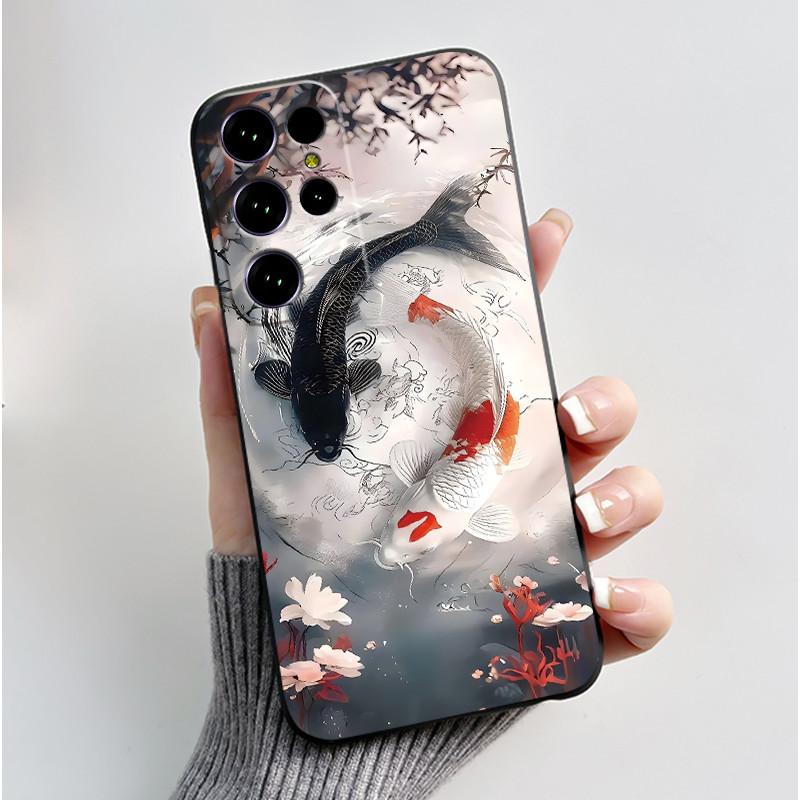 Чехол для Oukitel C61 Pro Чехол-обложка для Oukitel C61 GT Роскошный Милый Сердечко Заяц Забавный Черный ТПУ Мягкий Силикон Защитный Чехол для Телефона