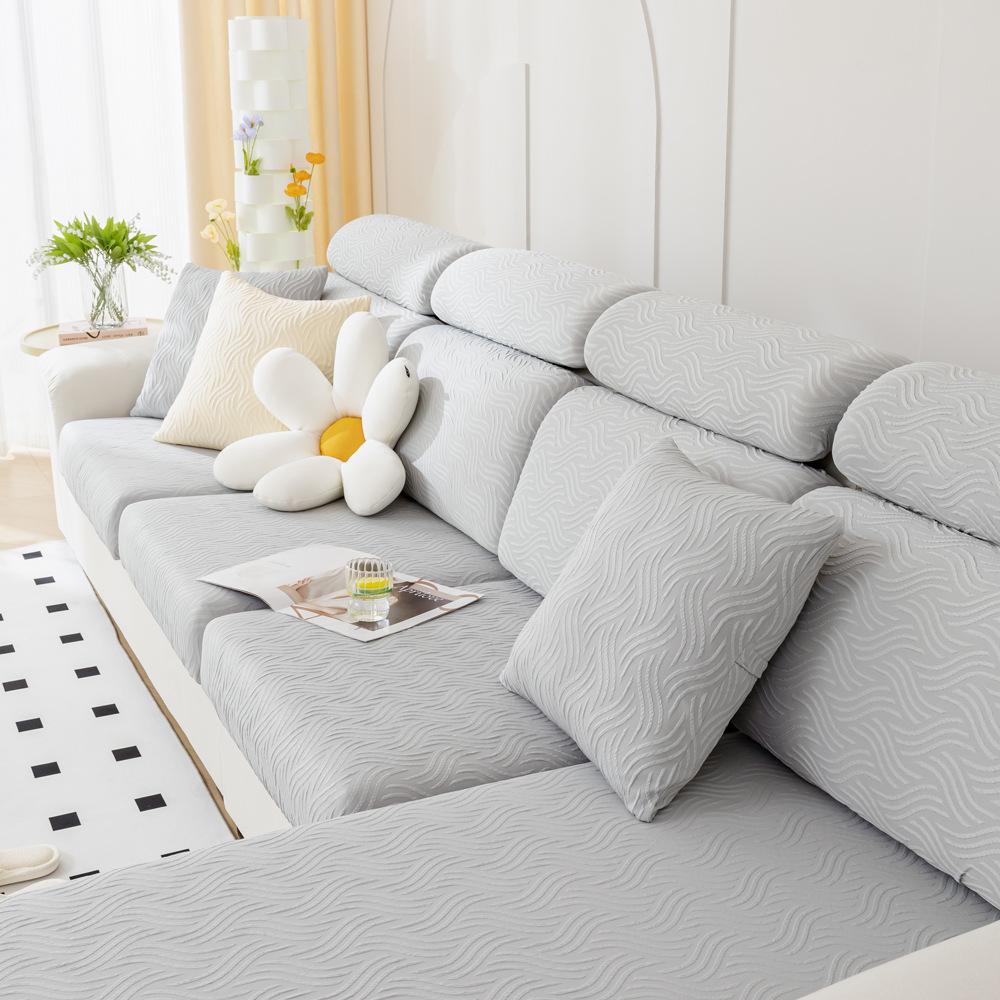 Waterproof Fresh Cool Feeling Ice Silk Sofa Cover Summer Universal Universal Stretch Full Wrap Sofaasa Non-slip Cushion