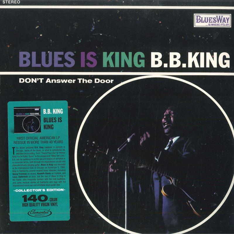 LP Record B.B. KING - Blues Is King(140g) 620887 Bluesway, Eleme 2023 Worldwide Rock