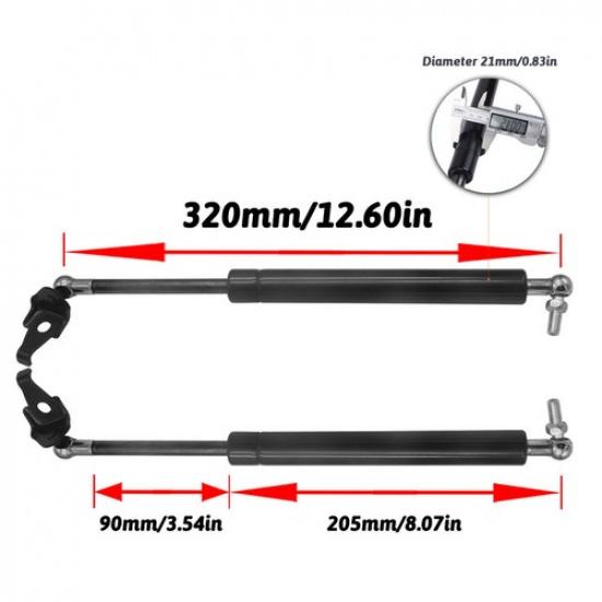 2Pcs For Lexus SC430 2002-2010 Front Hood Lift Support Gas Struts Shocks