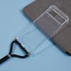 For Google Pixel 8a Case Reinforced Corner TPU Clear Phone Cover with Lanyard