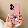 Cover Cases For Oppo Realme C75x 14X 14 14T Narzo 10 30 60 P3 A5 Pro Cute Cartoon Kitten Owl Patterns Liquid Silicone Dustproof Housing For Oppo Shell