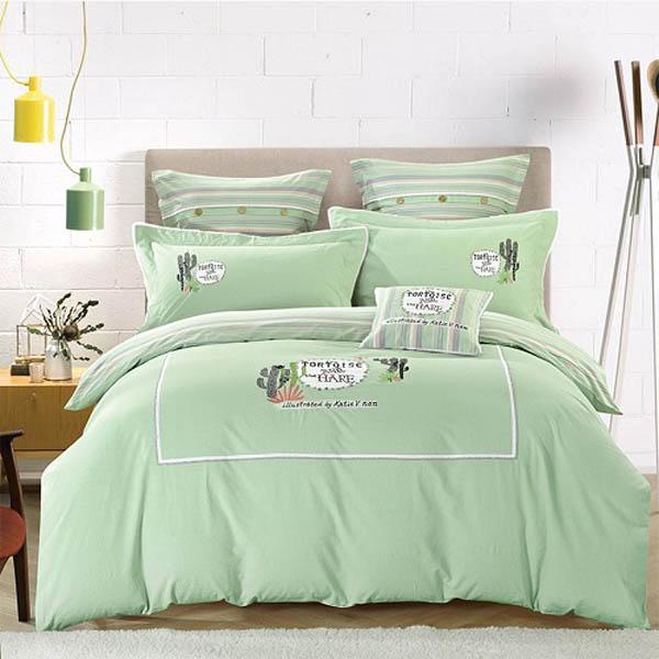 WTEMPO Home Textile Winter Bedding Sets Duvet Cover Bed Sheet Pillow 100%cotton 4pcs Warm