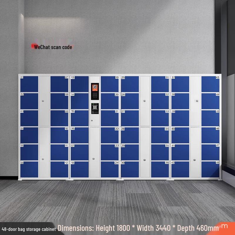 Smart Facial Recognition Lockers for Shopping Malls, Supermarkets, Gyms, and Employee Changing Rooms
