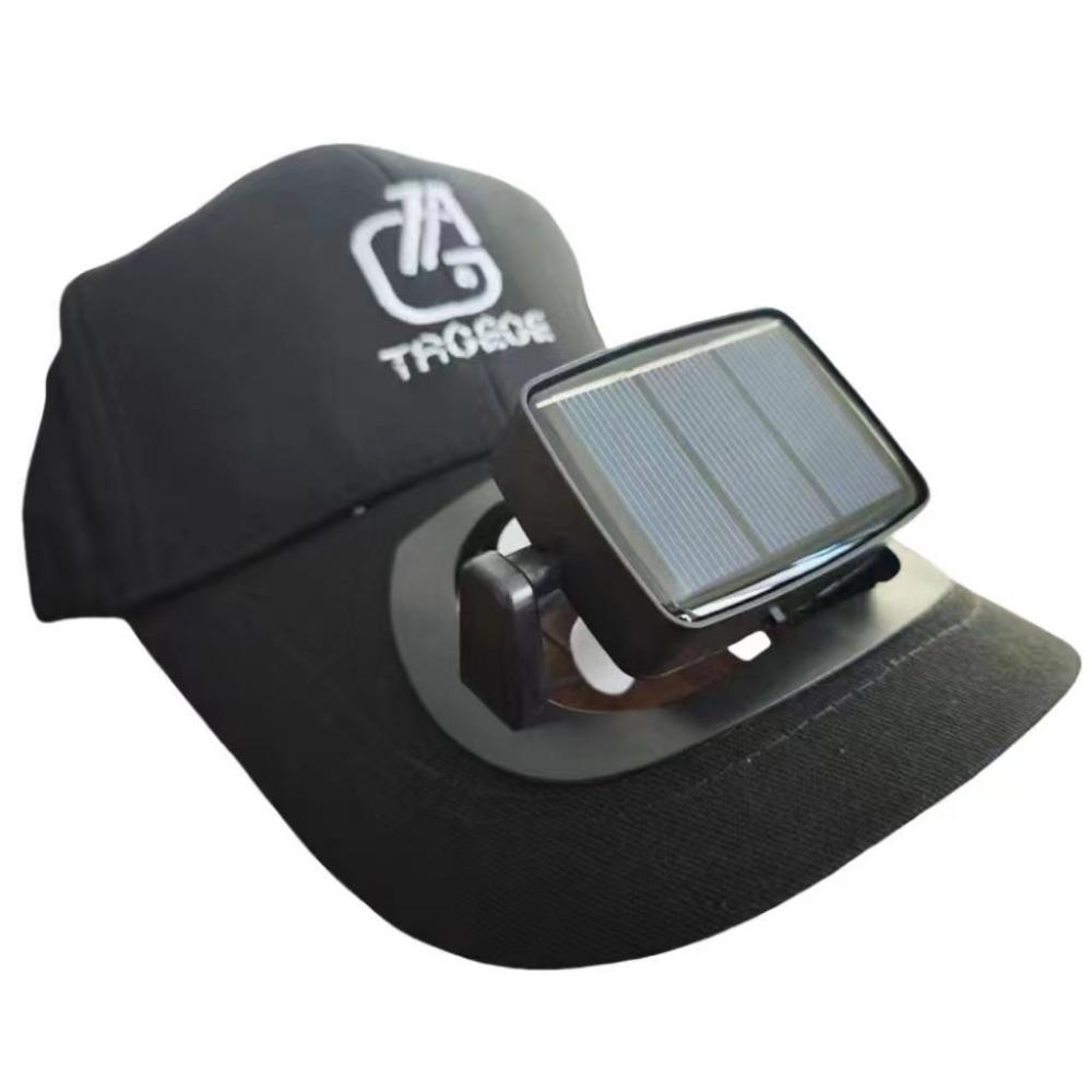 Strong Wind Sunhat with Cooling Fan Korea Style Summer Sun Cap Wide Brim Baseball Cap  Outdoor