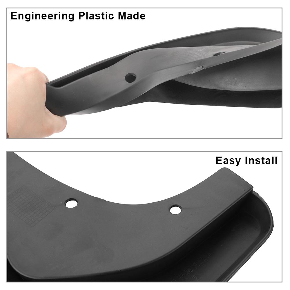 Outside Parts Front Rear Mud Flaps For Ford Kuga Escape 2013-2019 Splash Guards Car Accessories Mudguards Fender 4pcs/set