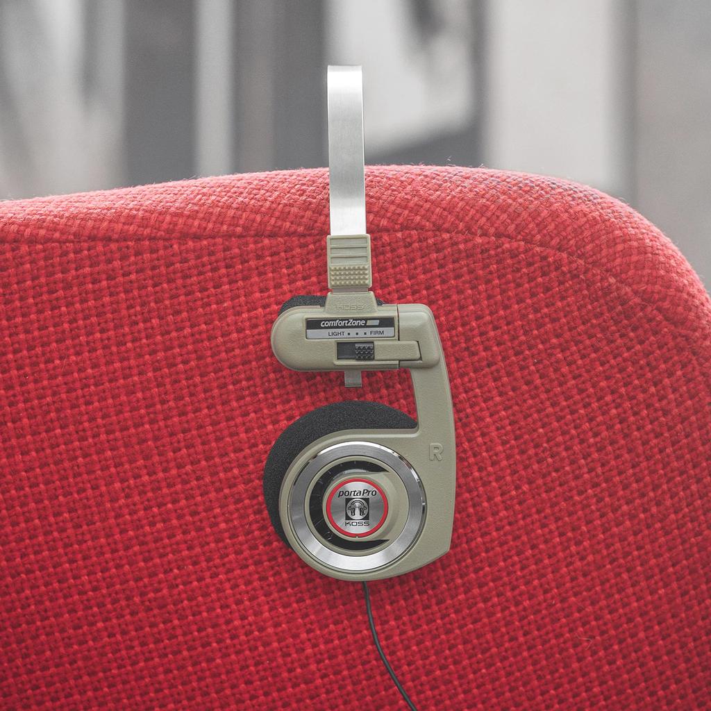 Koss Porta Pro Wired Limited Edition Rhythm Beige Headphones Inline Microphone Volume Control Touch Remote with Hard Carry Case and Plug Rhythm Beige