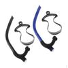 2pcs Diving Swimming Center Snorkel Silicone Breath Tube With Head Strap