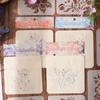 6pcs/set Creative Design Retro Floral Hollow-out Stencils for Art DIY Decor Scrapbook Journal Templates Wall Mandala Stencil