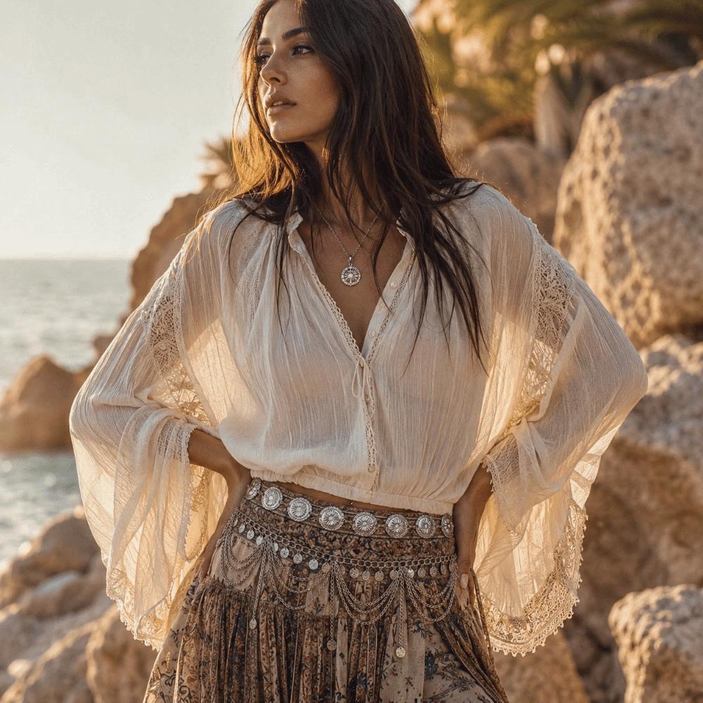Tassel Multi Layer Waist Chain Elegant Dance Accessories Vintage Fringe Belt Belly Dance