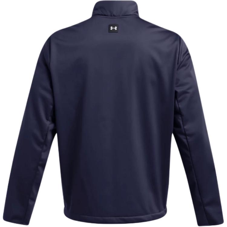 Under Armour Drive Pro Insulated Zipper Fashion Versatile Long Sleeve Jacket Men Jackets Navy-Blue 1385829-410
