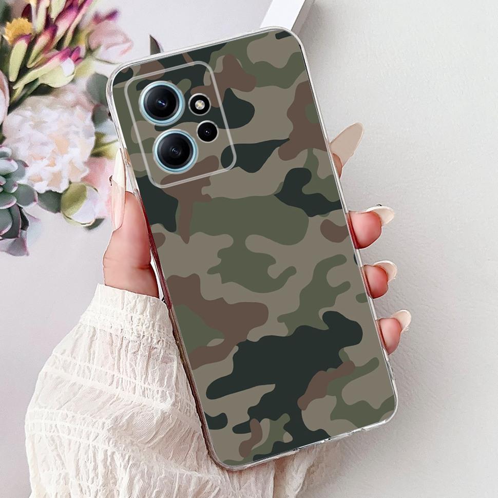 For Xiaomi Redmi Note 12 4G Case Cute Cartoon Girls Cover Soft TPU Phone Case For Redmi Note 12 Note12 4G 5G Fundas Bumper