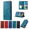Simple Flip Case for Samsung 14 and Apple 15 - Leather Wallet Card Protective Cover for Business.