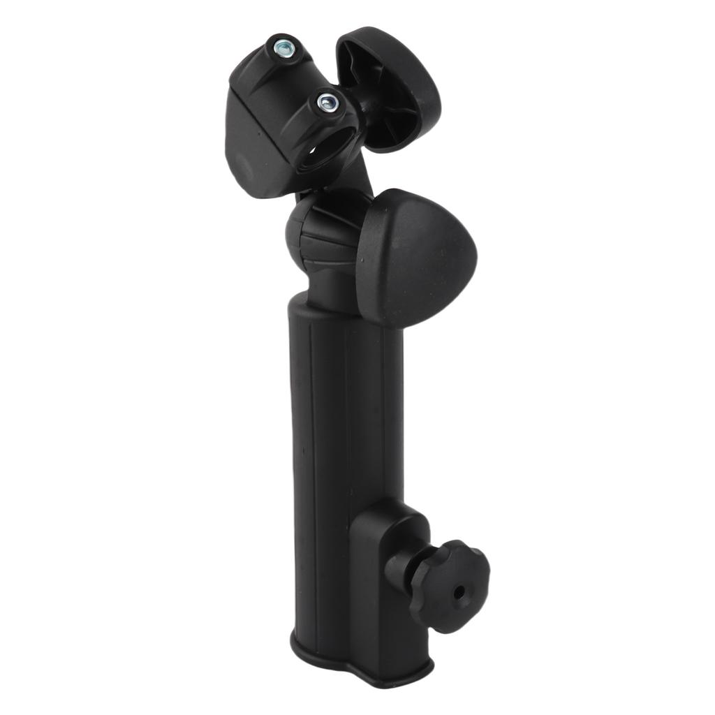 Golf Push Trolley Umbrella Holder Plastic Stand Pull Cycling Cart Black