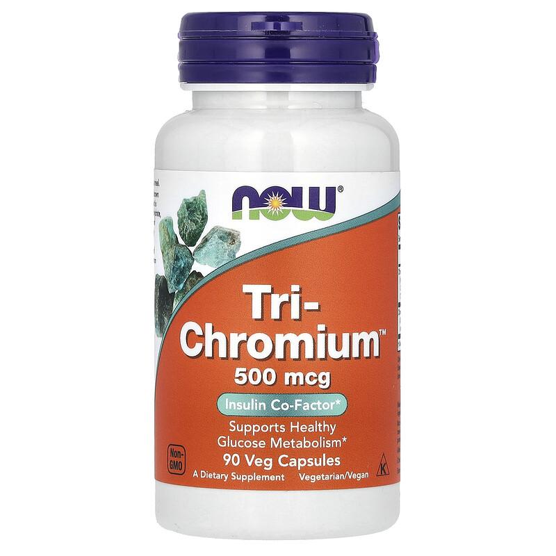 Tri-Chromium, 500 mcg, 90 Veg Capsules