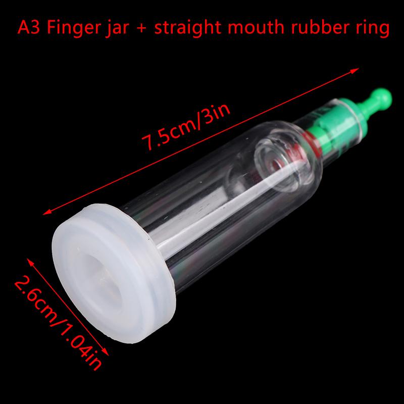 Силиконовые банки для массажа Health B7 банки для вакуумного баночного массажа китайской медицины Ventosa Terapia Пластиковая банка для пальцев, маленькая газовая