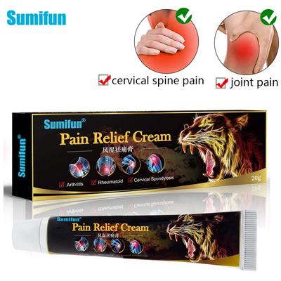 Sumifun 1 шт., тигровый бальзам, растяжение связок мышц, колено, поясница, боль в спине, плечах, ортопедические специальные