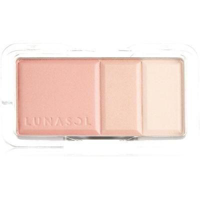 Lunasol Румяна Coloring Soft Cheeks Сменный блок 01 Бежево-красный 02 Розовый