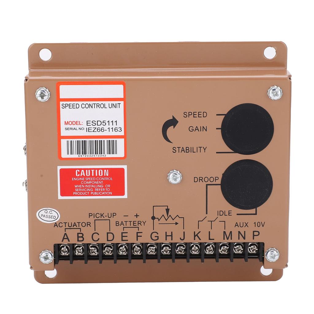 Электронный регулятор генератора Плата управления скоростью двигателя Регулятор железа ESD5111 DC 12V24V