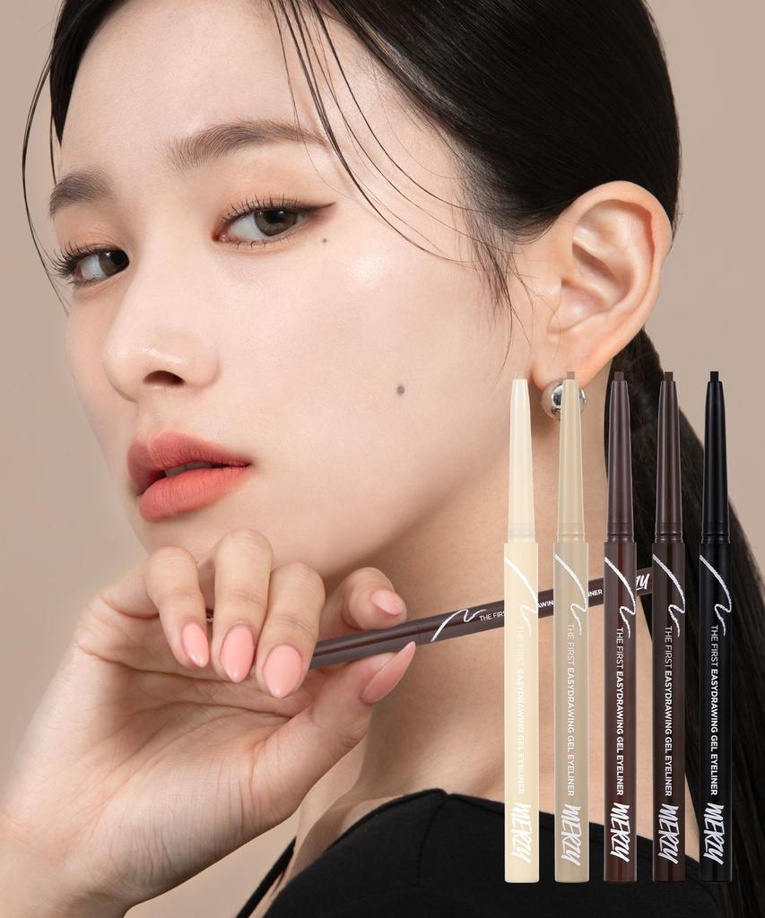 [Set] Easy Drawing Gel Eyeliner 5 Types (2 Pieces)