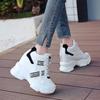 Fashion Hot Sales Trendy Shoes Women High Top Sneakers Women Platform Ankle Boots Basket Femme Chaussures Femmes Height Increase Sneaker
