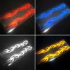 2Pcs Reflective Car Motorcycle Sticker Flames Decal Sticker Decoration Decals Vinyl Waterproof