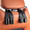 Leather Car Seat Hook Strong Load-Bearing Seat Back Hook New Headrest Hanger  Vehicles