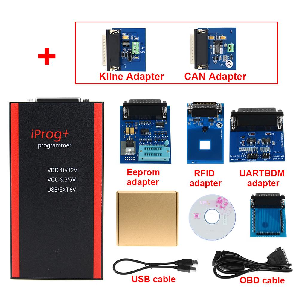 2025 IPROG Pro V87 Полный комплект ECU Key Programmer Iprog+ Eeprom IMMO Car Radio Сброс приборной панели Километр
