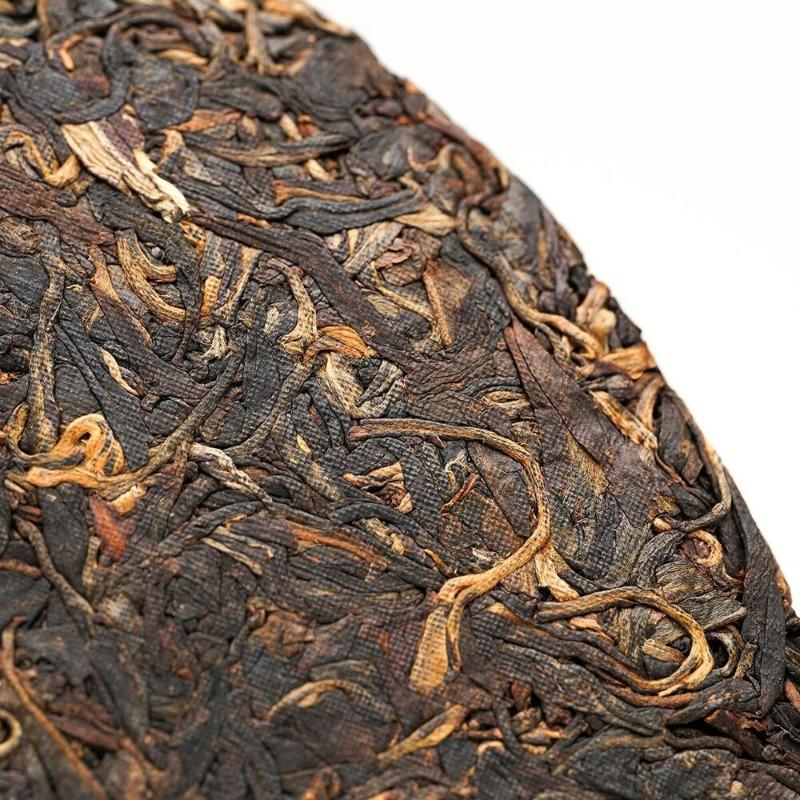 2007 г., 357 г, Yunnan Xinghai 7533, сырой чай Пуэр, Menghai Qizi Sheng, футболка для торта из пуэра