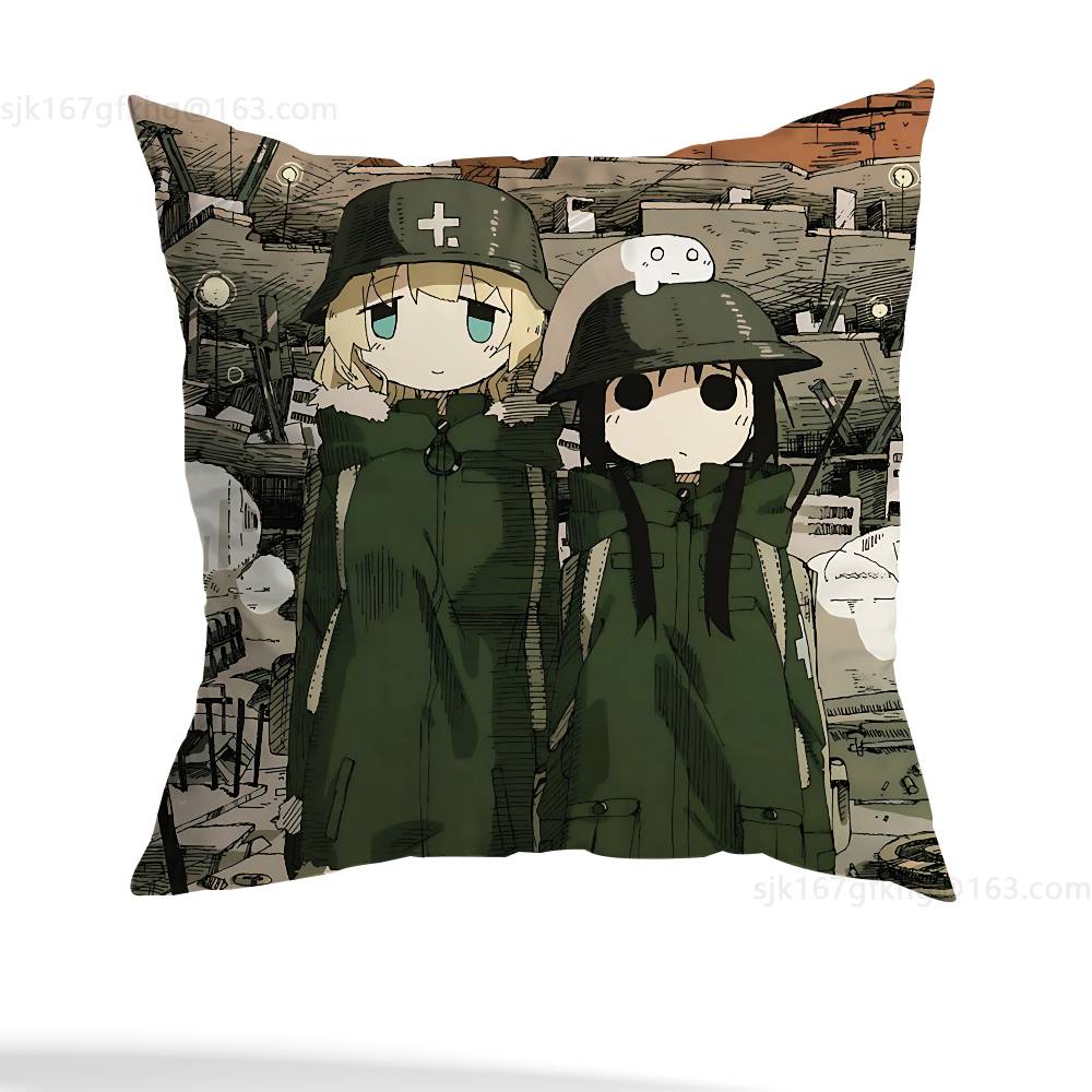 Чехол на подушку Girls L-Last Tour, противопылевой, с невидимой молнией, из шелковистого короткого плюша, чехол на диванную подушку