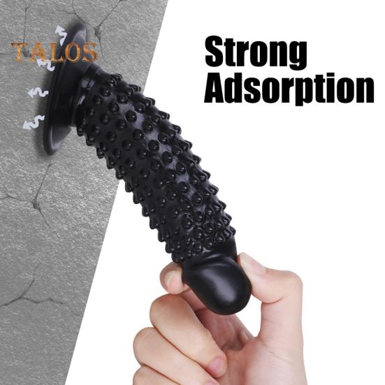 Анальная пробка, сильный фаллоимитатор на присоске, мягкий и чувственный, имитация выпуклости, дизайн пениса, секс-фаллоимитатор, женская поставка