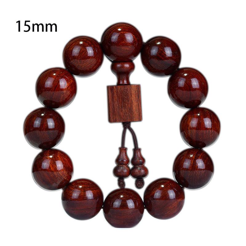 Браслет из кровавого сандалового дерева, бусина из палисандра Будды, ремесленный браслет, драгоценные ювелирные изделия, подарочные аксессуары
