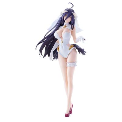 Overlord GLITTER & GLAMOURS ALBEDO СВАДЕБНАЯ версия. Свадебное платье фигурка Альбедо