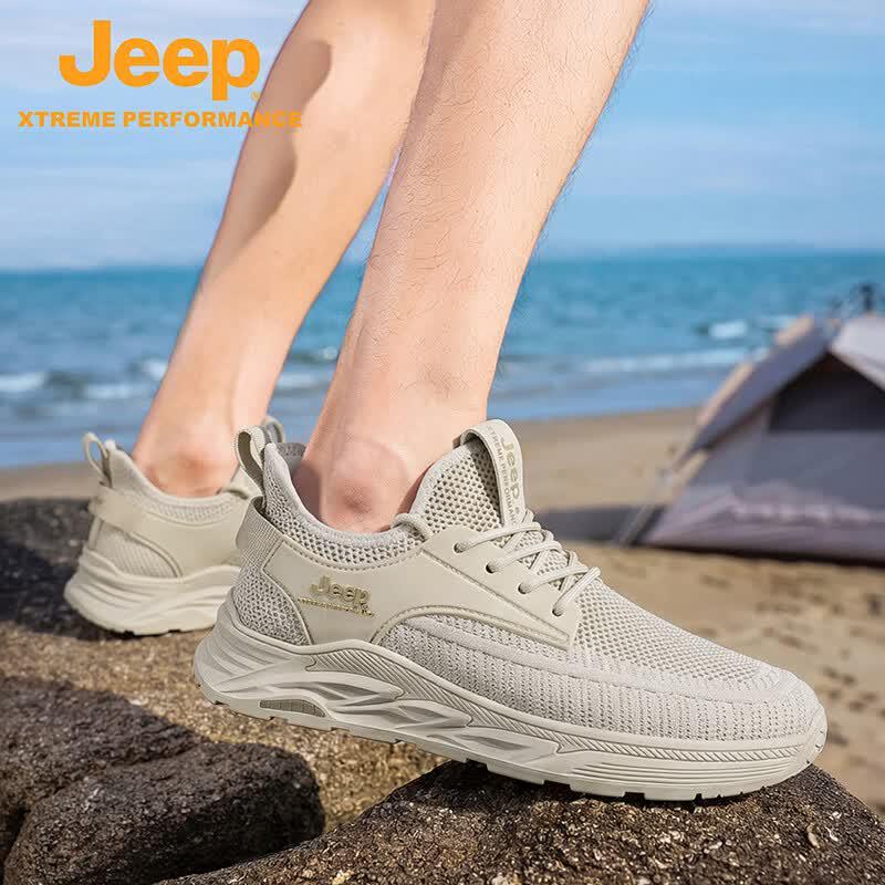 Jeep Мужская обувь для хайкинга и бега на открытом воздухе
