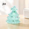 Soft Sensory Fidget Toys Christmas Tree Stress Ball, TPR Squeeze Toy for Relief, Glow Durable Balls in Dark Hand Toy, Holiday Gift Adults Kids