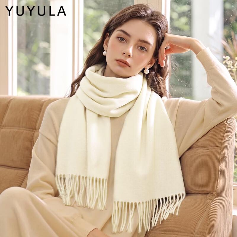 Женский шарф YUYULA из чистой шерсти