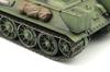 Italeri Советская модель пушки времен Второй мировой войны 1943 года, алюминиевая проволока в комплекте, премиум-комплект, пластиковая модель IT6570 1/35 Т-34/76, ствол/металл