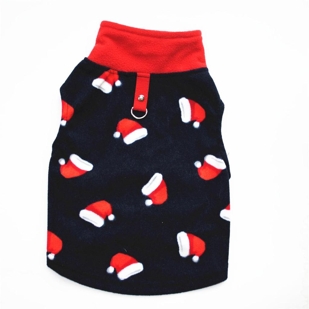 Одежда для домашних животных для собак, осенне-зимняя, флисовая, пряжка для тяги, 27 цветов