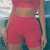 Европейские и американские вело-фитнес-штаны с высокой талией, повседневные, быстросохнущие, для бега