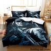 Game Call of Duty Simon Ghost Riley Bedding Set Cartoon Anime Three-piece Set Adult Kid Bedroom Duvetcover Sets 3D Shooting Game