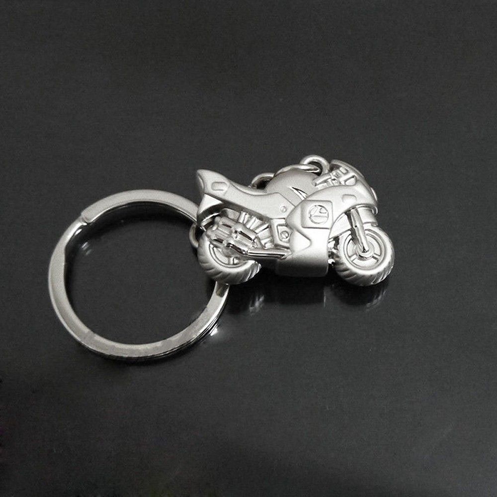 Gifts Mini Motorcycle Motor Shape Key Rings Key Chain Cool Car Key Ring 3D Motorcycle Design