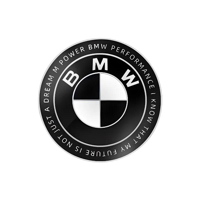 1 шт. Полностью черные 45 мм 74 мм 82 мм задние значки на багажник передний значок на капот багажник Рулевое колесо для BMW M E46 E53 E90 E84 E93 F20 X3 X5 X6