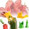 Прочный ПП Набор для удаления сердцевины перца Две штуки Современный кухонный инструмент для удаления сердцевины овощей