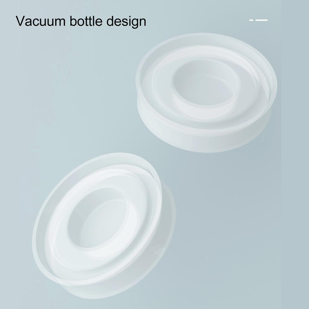 50 мл банка для крема вакуумная бутылка мини акриловый насос косметический контейнер для лосьона увлажняющий крем